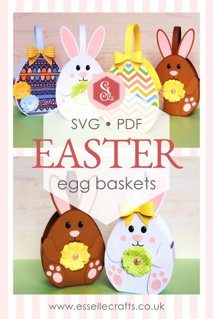 Easter Egg Baskets blog post by Esselle Crafts