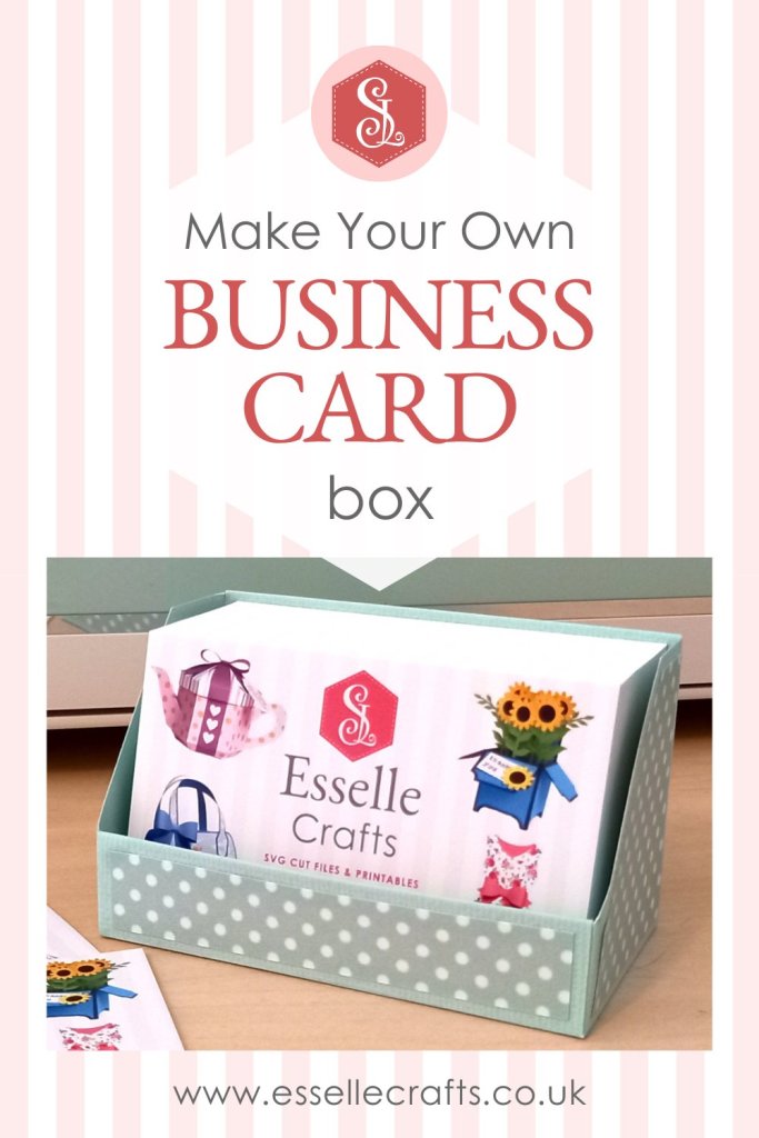 Business Card Box Blog Post by Esselle Crafts